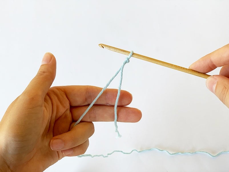 tightening up the slip knot