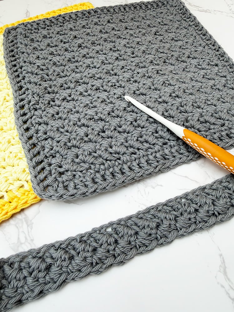 crochet suzette stitch samples
