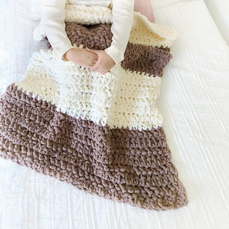 Image for Crochet Weighted Blanket by Easy Crochet