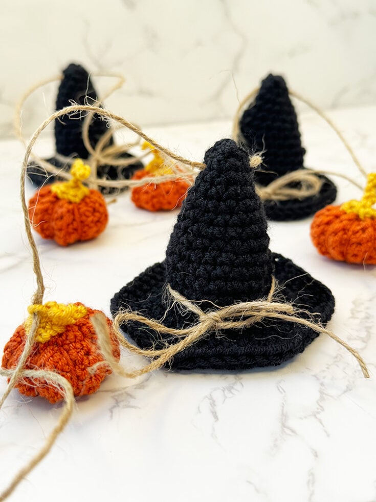 halloween crochet decor
