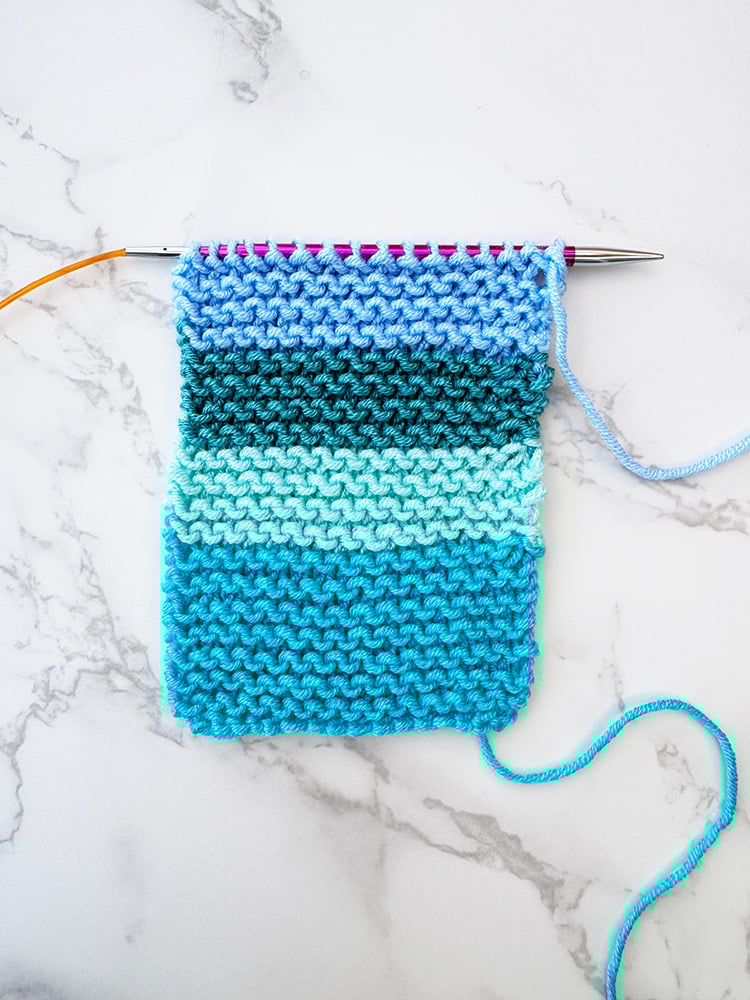 how to change yarn in knitting
