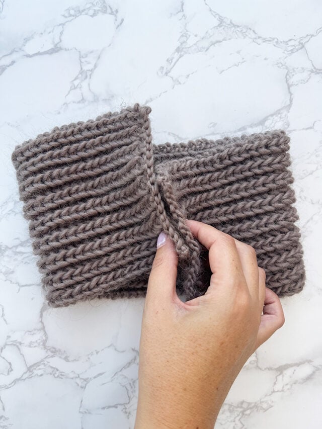 How To Knit Fisherman's Rib Stitch (And Headband Pattern) Handy Little Me