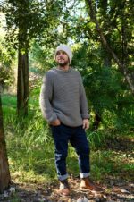 Men's Turtleneck Sweater Knitting Pattern - Handy Little Me