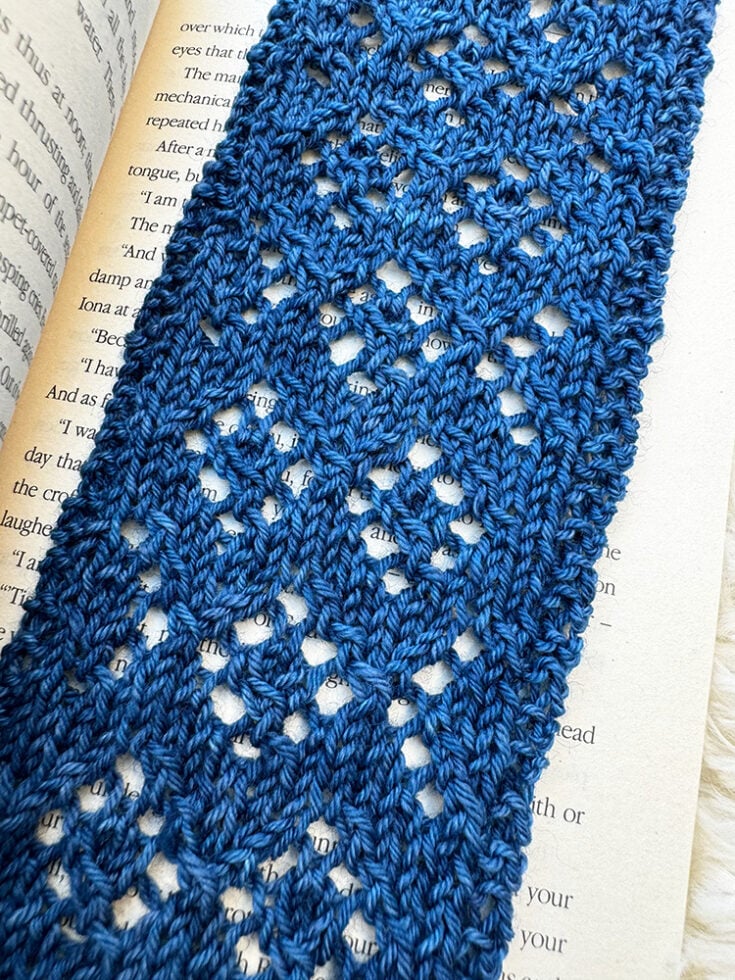 midnights lace blue bookmark