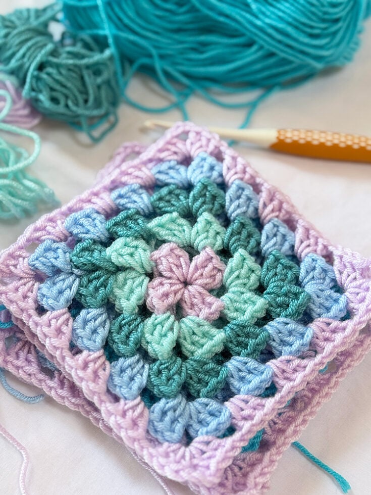 perfect granny square pattern