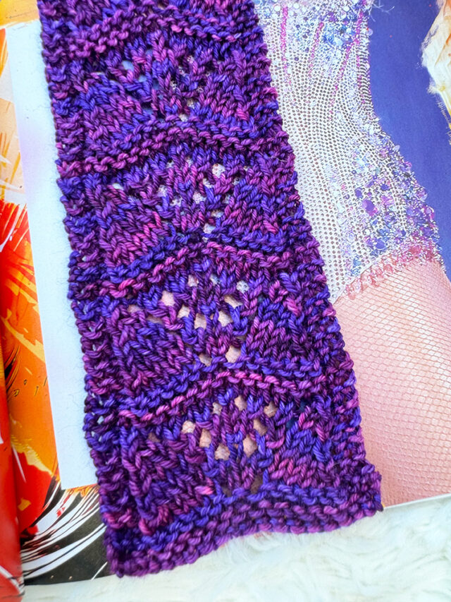 Enchanted Bookmark Knitting Pattern (Free Printable) - Handy Little Me
